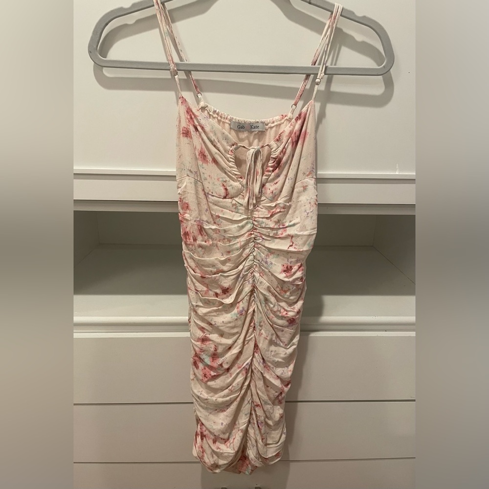 Gab & Kate Mixology Pink Mini Dress Size Small